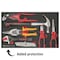 Teng Tools 118 Piece Screwdriver, Plier, Hammer, Sockets, Wrench Tool SCE1 - alternate 6